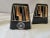 Black Vintage Harris Potteries Modernist Ceramic Candleholders- a Pair For Sale - Image 8 of 10