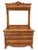 Exceptional American antique dresser crafted in richly figured quarter-sawn oak, displaying the dramatic tiger-stripe and...