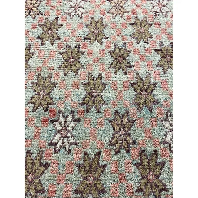 1950s Vintage Turkish Tan/Brown Anatolian Area Rug 4'8" X 8'0" For Sale - Image 10 of 12