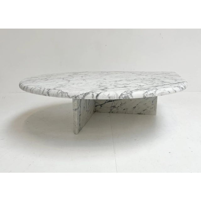 Carrera Marble Coffee Table, 1980s For Sale - Image 12 of 15