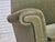 1970s, Danish 3-seater sofa. Original green furniture velour, beech wood legs, springs in the seat. Original very good...