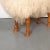 Wood Large Sheep Sculpture by Carlos Villegas For Sale - Image 7 of 8