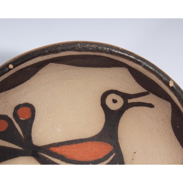 Signed Santo Domingo Pottery Bowl by Hilda Coriz For Sale In Indianapolis - Image 6 of 9