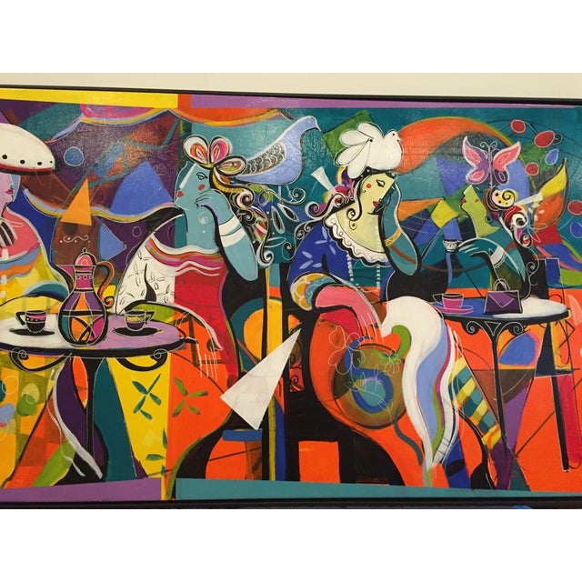 2010s Original Isaac Maimon "An American in Paris" For Sale - Image 5 of 12