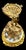 The piece is early 20th c., French, designed in the flamboyant Rococo Revival (Louis XV) style. The piece features a...