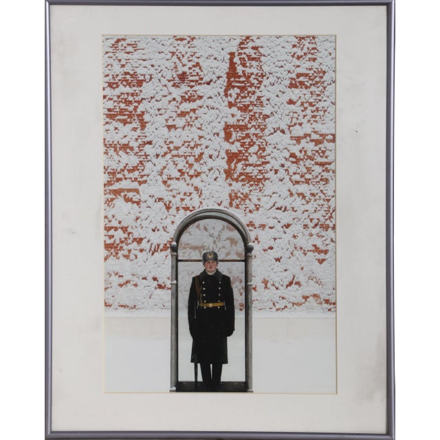 Igor Tabakov, Soldier Outside the Tomb of the Unknown Soldier Framed Photograph For Sale