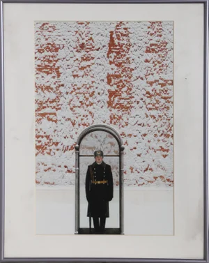 Igor Tabakov, Soldier Outside the Tomb of the Unknown Soldier Framed Photograph