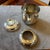 Silver 1970s Mid-Century Modern Silver Plate and Brass Luxury Wine Cooler by Cesa 1882 For Sale - Image 8 of 14