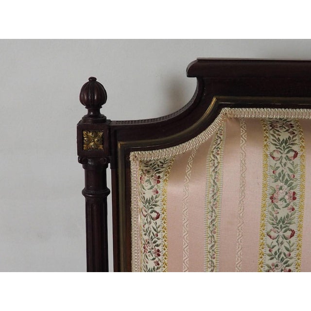 Wood Vintage French Empire Style Sofa and Chairs, 1930s, Set of 5 For Sale - Image 7 of 11