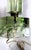 Glass Mid 20th Century Mid-Century Modern Etched Glass Lamp + Atomic Cat Print Shade For Sale - Image 7 of 10