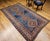 19th Century Caucasian Kazak Rug, Hand-knotted Wool, Geometric Design, Royal Blue. 5' x 8' For Sale - Image 4 of 16