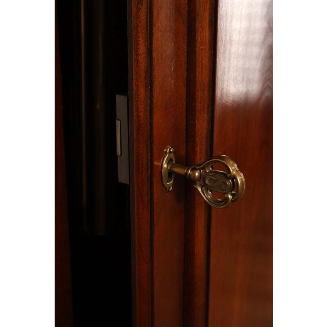 Sligh John Goddard Cherry Newport Tall Cased Grandfather Clock For Sale - Image 18 of 18