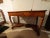 Wood Vintage Walnut Console For Sale - Image 7 of 8