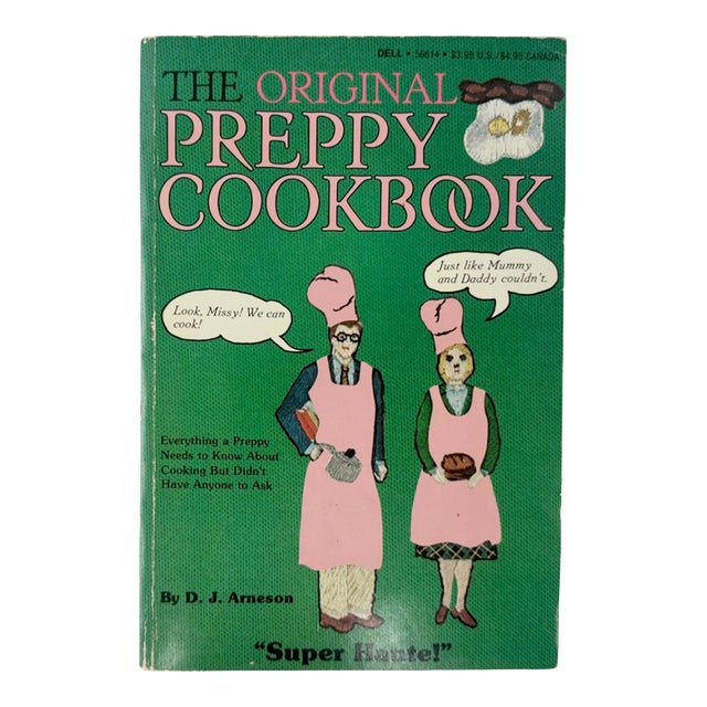 The Original Preppy Cookbook by d.j. Arneson 1981 Paperback For Sale