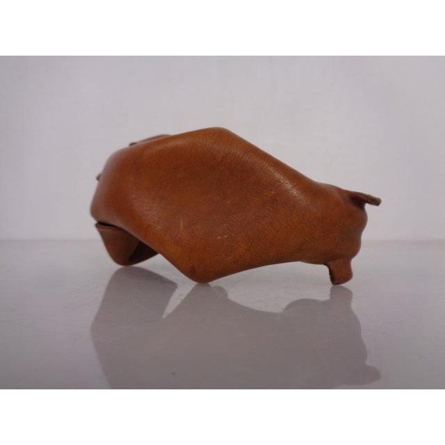 Handmade Leather Boxer Dog from Deru Wiesbaden, Germany, 1960s For Sale - Image 18 of 18