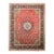1950s TABRIZ Over 1M KNOTS Fine Silk Highlights with Royal Bird Motifs Rug 9.7 x 13.6 For Sale