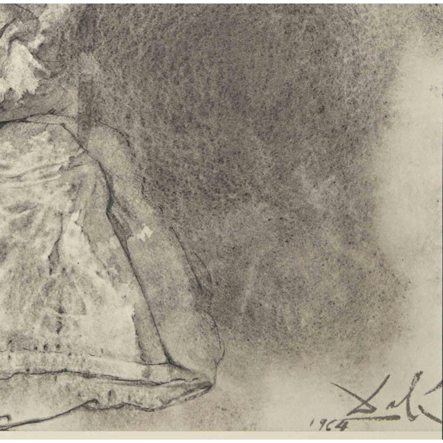Modern Salvador Dalí, Antequam Exires De Vulva \., Lithograph, 1964 For Sale - Image 3 of 5