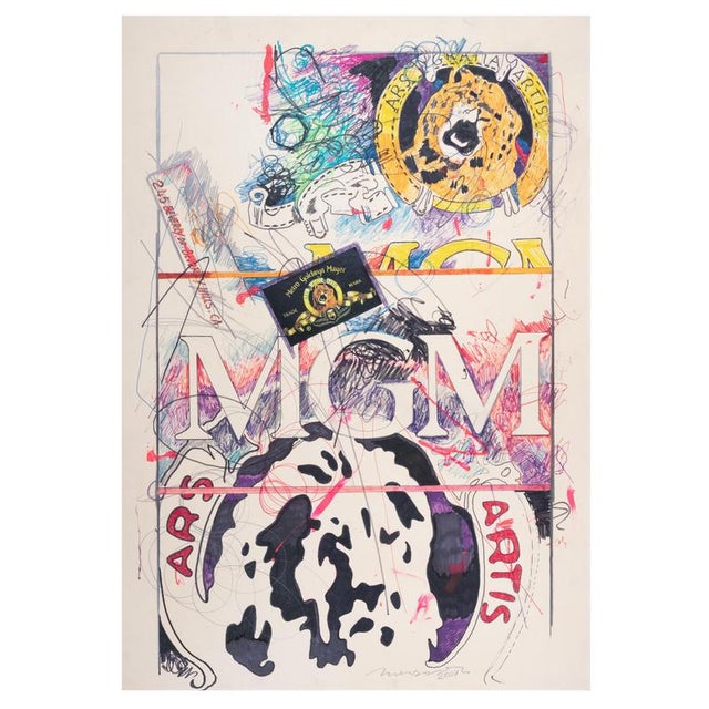 Mixed media on paper realized in 2007. Hand signed and dated in the lower margin. Authentication certificate by the Artist...