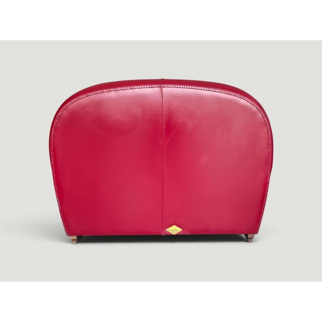 Model 904 Vanity Fair Sofa in Leather from Poltrona Frau, Italy, 1980s For Sale - Image 17 of 18