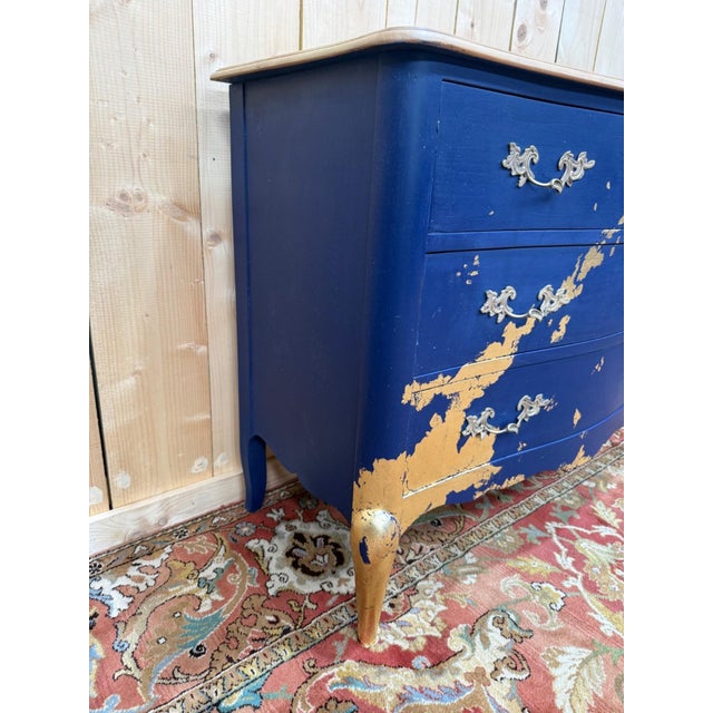 Louis XV Style Chest of Drawers, 1890s For Sale - Image 3 of 6