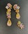 Early 21st Century Bochic Vintage Cascading "Capri" Multi Natural Gem Earrings 18K Gold & Silver For Sale - Image 5 of 18