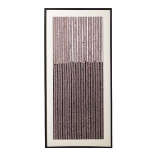 Linear- 1 Textile Art For Sale