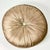 Textile 1960s Mid-Century Hollywood Regency Boho Chic Round Silk Pleated Button Decorative Pillow. For Sale - Image 7 of 13