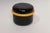 Diminutive Italian Post-Modernist and yellow ceramic jar/box with lid by Pino Spagnolo for Sicart (ca. 1970s). Attractive...