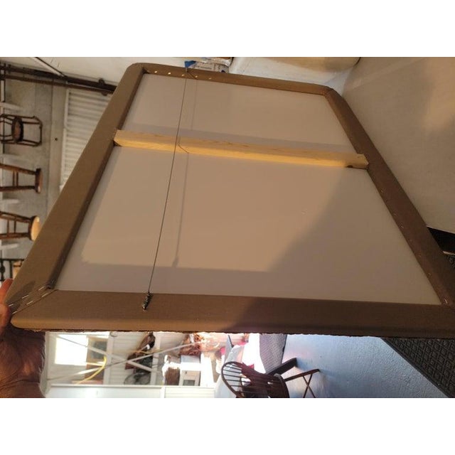 19th C American Flag and Stars Hand Hooked Rug For Sale - Image 9 of 9