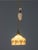 Vintage Glass Pendant Lampshade, 1920s For Sale - Image 6 of 10