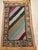 American Vintage Hand-Hooked Rug, Stripe Pattern, Wool & Cotton, American Folk Art, 2x3 For Sale - Image 3 of 12