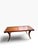 Hollywood Regency Vintage Red Lion Coffee Table With Curved Legs Solid Wood For Sale - Image 3 of 11