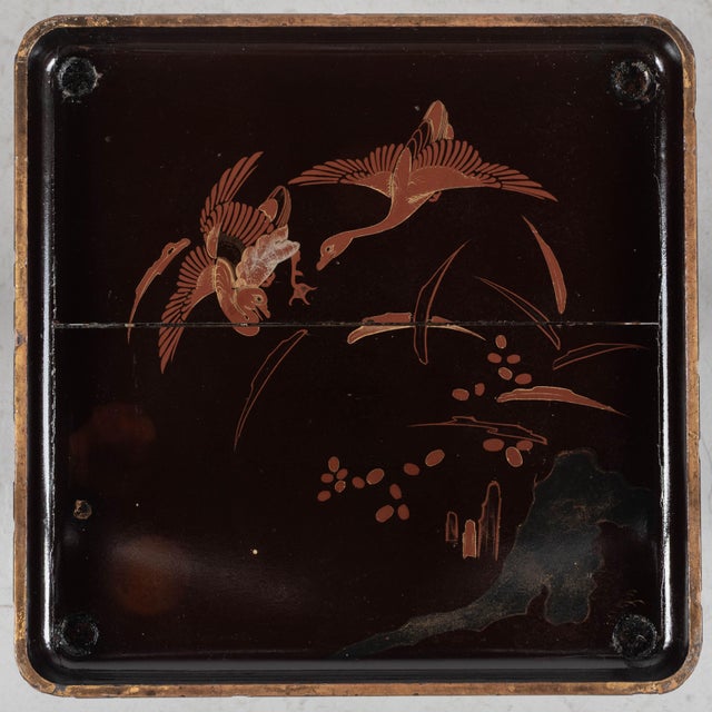 French Japonisme Bamboo Side Table For Sale - Image 10 of 10