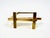 Vintage Polished Brass Picture Frame, 1970s For Sale - Image 4 of 10