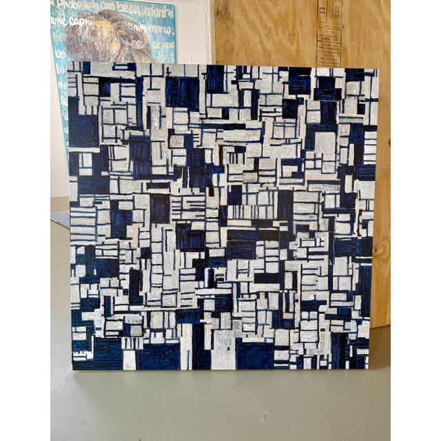 Original Painting on Canvas Titled: PDP 884 Ct17 48 X 48 For Sale - Image 9 of 16