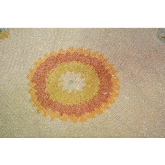 Hand-knotted with care using traditional rug-making techniques, this wool rug blends timeless craftsmanship with a modern...