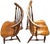 Set of Four Vintage Windsor Dining Chairs in Nutmeg Finish — Two Ethan Allen & Two Companion Chairs For Sale - Image 10 of 18