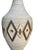 Vintage Mid Century Modern Chalkware Lamp Pair — Neutral Ribbed Texture For Sale - Image 9 of 11