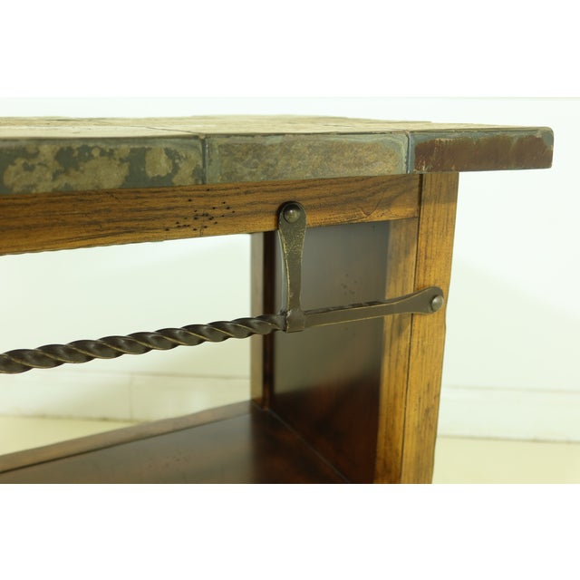 Continental Style Stone Top Console Vanity Chairish