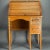 Mission Vintage 1920s/1930s American Mission Tiger Oak Roll Top Child's Desk For Sale - Image 3 of 12
