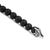 Men’s David Yurman Sterling Silver 8mm Black Onyx Spiritual Beads Link Bracelet For Sale In Houston - Image 6 of 8