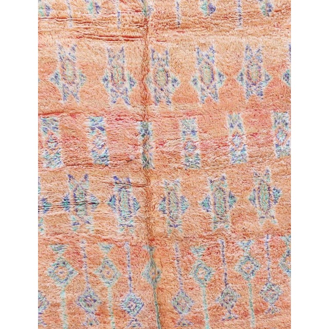 1980s Morocco Berber Rug - 9 X 5.6 Ft For Sale In Cleveland - Image 6 of 6