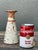 Vintage Original Studio Pottery Stripe Vase For Sale In West Palm - Image 6 of 12