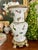 Late 20th Century Vintage United Wilson Porcelain Vase on Stand For Sale - Image 5 of 9