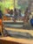 William Daniel Pfahl Pittsburgh Zoo Outdoor Cafe Oil on Canvas, Circa 2008 For Sale In San Francisco - Image 6 of 12