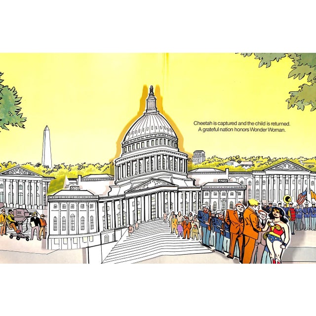 "Wonder Woman: A Pop-Up Book" 1980 For Sale In New York - Image 6 of 9