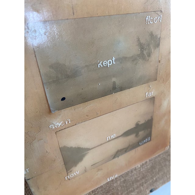 Rachel Denny Collage Painting Photographic Mixed Media Art Piece, 2003 For Sale - Image 14 of 18