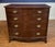 2020s Traditional Mahogany Bow Front Accent Chest by Leighton Hall - Showroom Sample For Sale - Image 5 of 8