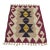 1970s Southwestern Geometric Style Natural Turkish Oushak Kilim Rug For Sale
