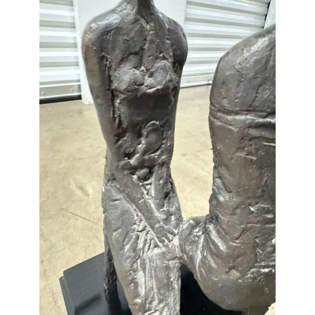 Pino Conte Women Confidence Bronze Sculpture For Sale - Image 10 of 17